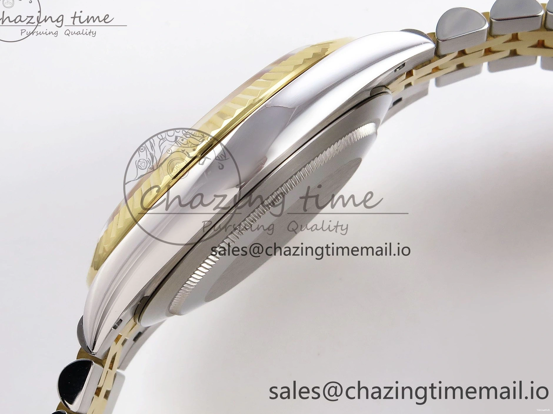 904L Edition SS on SH3235 (Gain Best Dial ARF YG 1:1 Diamonds Bracelet Weight) YG Steel DateJust 41 Jubilee 0516